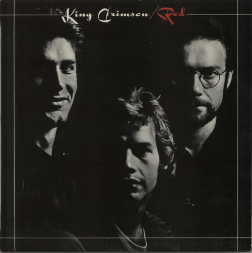 洋楽 King Crimson Red UK Org 1st press King Crimson Red - 1st - EX UK vinyl LP album (LP record) (308481)
